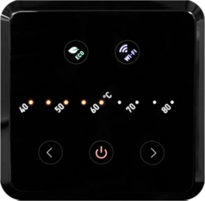 Ngrohës uji elektrik Ferroli Titano Twin, 80L, Wi-Fi, i bardhë