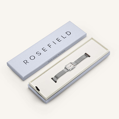 Rosefield Женски Октагонален Кварцен Часовник OWSMS-O74