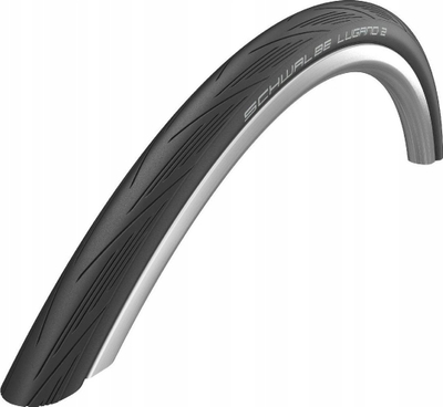 Gomë biçiklete Schwalbe Lugano II K-Guard, 28", rrugë, e zezë