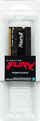 РАМ меморија за лаптоп Kingston Fury Impact, 16GB, DDR4 2666MHz, црна