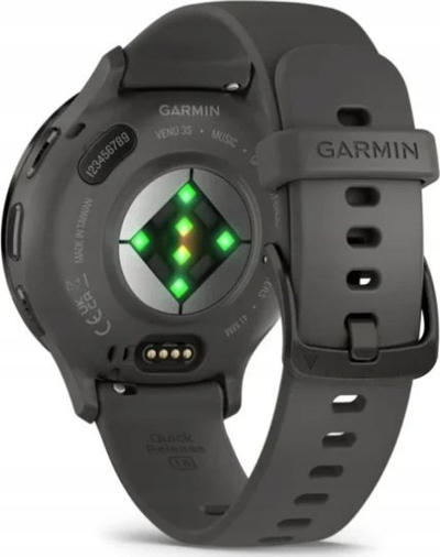 Ora inteligjente Garmin Venu 3S, AMOLED, 40 mm, gri pebble slate