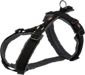 Kapëse trekking për qen Trixie Premium, S 36–44 cm, brez 15 mm, karamel kafe