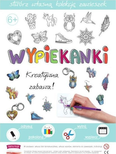 Set krijues Fun Factory Bakeables, aksesorë DIY, shumëngjyrësh
