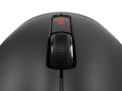 Mouse gaming Genesis Zircon 500 Wireless, optik, pa kabëll, i zi