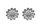 Vathë për femra Hot Diamonds SWE009, të argjendtë