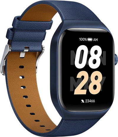 Orë e zgjuar Mibro T2, ekran AMOLED, Bluetooth, blu navy