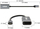 Adapter CalDigit USBC-DP14, USB-C në DisplayPort, i argjendtë