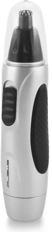 Trimer për hundë Emerio Nose Trimmer, çelik inoksi, me bateri, ngjyrë argjendi
