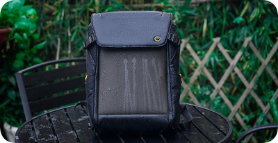 Çantë shpine Divoom Backpack M, ekran LED pixel, Bluetooth, rezistente ndaj ujit, e zezë
