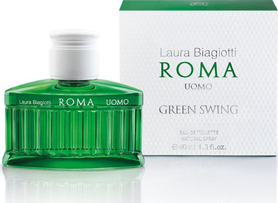 Parfum për burra Laura Biagiotti Roma Uomo Green Swing, EDT, 40 ml
