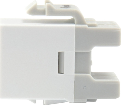 Modul rrjeti Equip Keystone Jack Cat.6 LSA, pa mbrojtje, i hollë, i bardhë