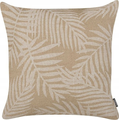 Set me 2 jastëkë për zbukurim, 45x45 cm, jute, bezhë natyrale