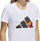 Bluzë sportive Adidas IWD G T HA6659, për goca, pambuk poliester, e bardhë