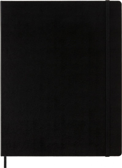 Fletore Moleskine Classic Professional XXL, 192 faqe, me vija, e zezë