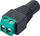 Adapter AV Akyga AK-SC-17, terminal UTP në 5.5x2.1mm, i zi