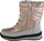 Çizme dëbore për goca CMP Harma Snow Boot W 39Q4976, që s’ju futet uji, me astar të ngrohtë, bezhë me shkëlqim