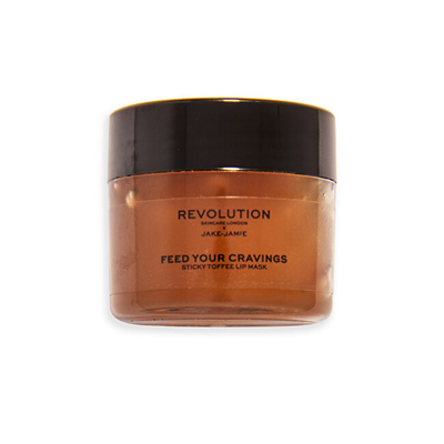 Maskë për buzë Revolution Skincare X Jake-Jamie Sticky Toffee Pudding, 15 ml