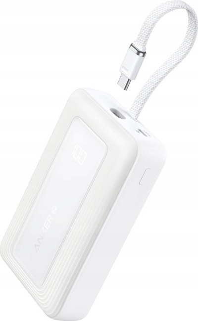 Powerbank Anker A1689H21, 20000mAh, 30W, i bardhë