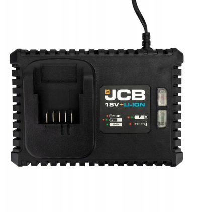 Karikues baterie JCB 18V, 4A, i verdhë