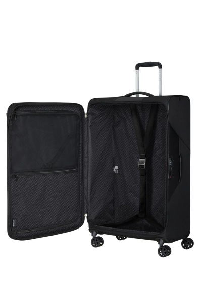 Valixhe Soft Me 4 Rrota Samsonite Litebeam Ngjyrë E Zezë