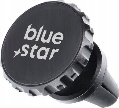 Mbajtës magnetik për makinë Blue Star Crown, për grilë ajri, magnetik, i zi