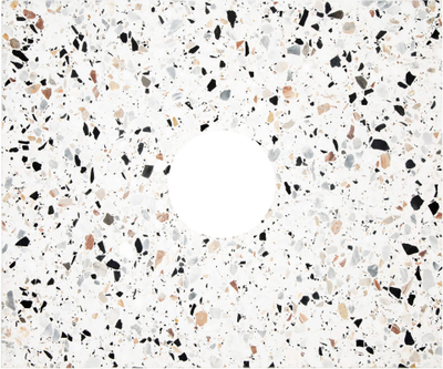 Siperfaqe banjo Dekton Laurent, 61x46 cm, trashe 1.2 cm, kafe e erret