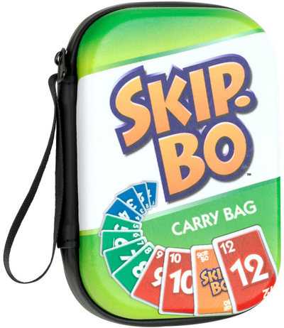 Çantë lojërash Theo Klein Skip-Bo Carry Bag, dy ndarje, material i papërshkueshëm nga uji, shumëngjyrëshe