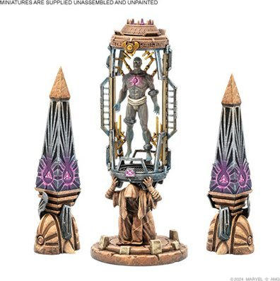 Сет терен Asmodee Marvel Crisis Protocol Dark Future, 2 играчи, 14+ години, повеќебоен