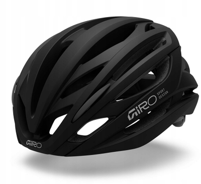 Helmetë biçiklete rrugore Giro Syntax MIPS, madhësia S, me Roc Loc, e zezë