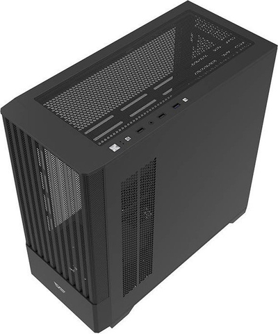 Kuti kompjutri Darkflash DK415M, Micro ATX ITX, 2 ventilatorë, e zezë