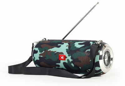 Bluetooth звучник Gembird SPK BT 17 CM, FM радио, microSD USB, камуфлажен дизајн