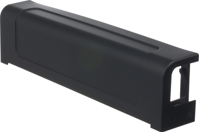 Mbulesë për rregullim kabllosh Mitel Cable Organizer Cover, plastike, e zezë