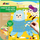 Set mozaikësh për kalamoj Fat Brain Toys Mosaic Junior Kafshët e fermës, punime me dorë, mosha 3 7 vjeç, shumëngjyrësh