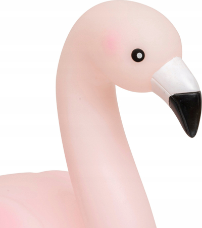 Dritë nate Amel flamingo rozë, 14.5 cm e lartë, PVC