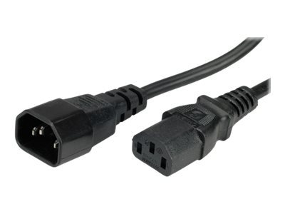 Kabllo rryme VALUE Device Connection Cable, 1.8m, IEC320 C14 në C13, e zezë