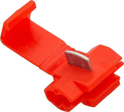 Konektor shpejtësie për kabllo Dua Quick Splice, 0.5-1.0mm², set 10 copë, i kuq