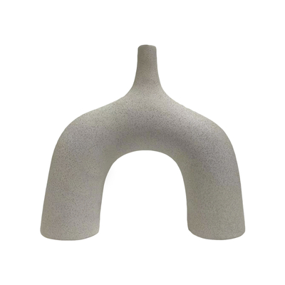 Dekor tavoline qeramike seri Isil 35x10x32,5Hcm (HM4601.01), bardhë