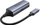Adapter USB-C në Ethernet Unitek U1323A, Gigabit, Power Delivery 100W, gri metal