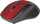 Maus Defender Accura, wireless, USB, i zi dhe i kuq