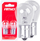Llambë makine AMiO P21W, 12V 21W, set 2 copë, xham transparent