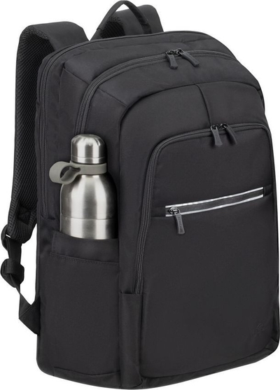 Shpinore RivaCase ECO Alpendorf 7569, 17.3", material i ricikluar, e zezë