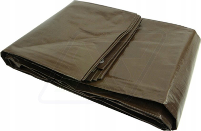 Mbulesë najloni Tarpaulin GEKO PE, 6x12 m, nuk e kap uji, jeshile