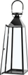 Fener dekorativ CRETE, çelik inox, 42 cm, i zi