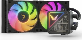 Водено ладење за процесор Valkyrie V240 Lite, 240 mm, all in one, црно