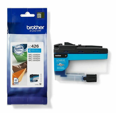 Ngjyrë printeri Brother LC426C, 1500 faqe, blu cian