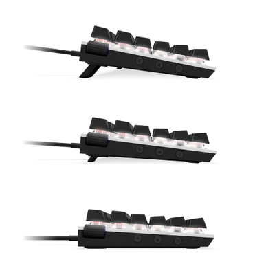 Tastierë NZXT Function KB-1FSUK-WR - e zezë/e bardhë