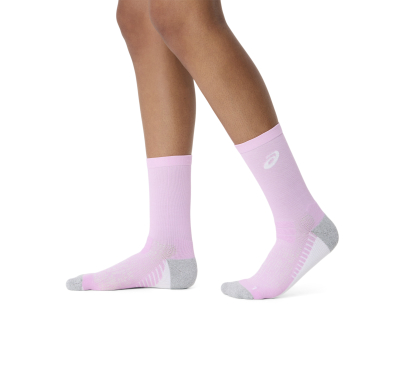 Детски спортски чорапи ASICS PERFORMANCE RUN SOCK CREW, за трчање, бели