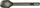 Multimjet kampingu Gerber Devour Spork, 19cm, i lehtë, jeshile flat sage