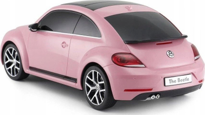 Играчка автомобил со далечински управувач Rastar Volkswagen Beetle R/C, размер 1:14, LED светла, жолта