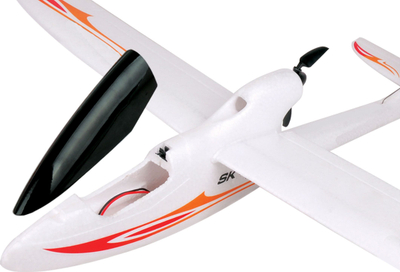 Aeroplan lodër Amewi Skyrunner V3, elektrik, bateri 300 mAh, i bardhë